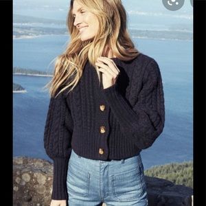 ISO DOEN BERNADETTE CARDIGAN SIZE XS or SMALL